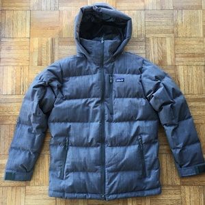 Patagonia Down Grey Parka Jacket Coat